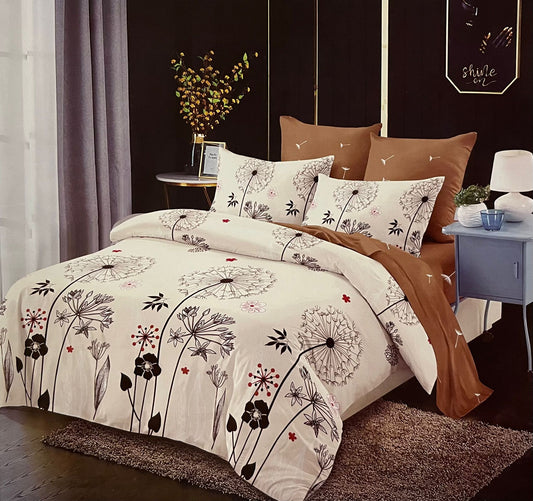 Lenjerie pat dublu, FINET, 6 piese, Pucioasa