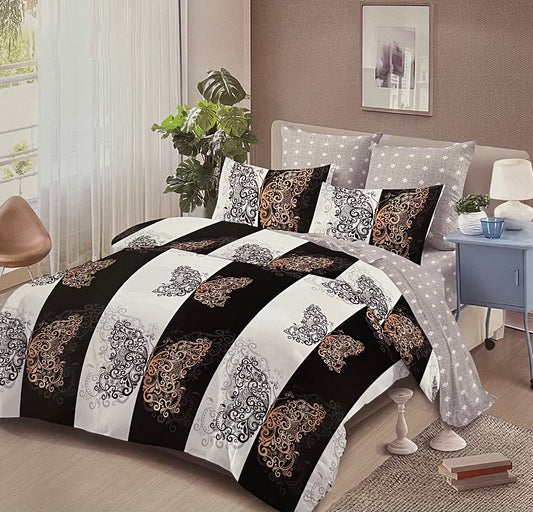 Lenjerie pat dublu, FINET, 6 piese, Pucioasa