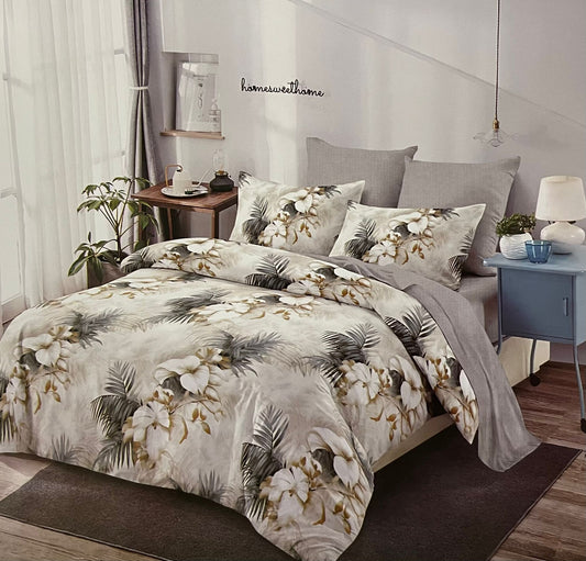 Lenjerie pat dublu, FINET, 6 piese, Pucioasa