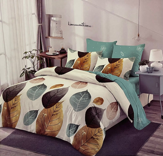 Lenjerie pat dublu, FINET, 6 piese, Pucioasa